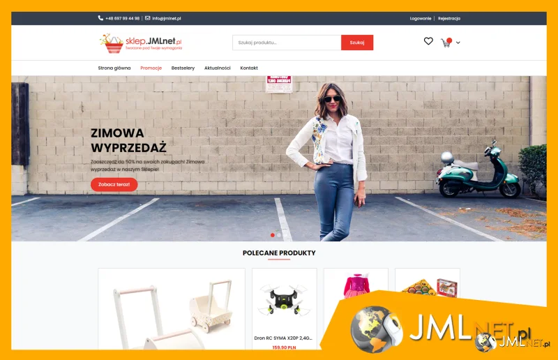Skrypt Sklep Internetowy / Multilang / RWD / Aplikacja PWA